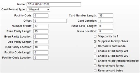 access control card bit format|access card 37 bit format.